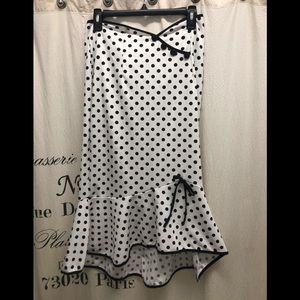 Polka dot skirt